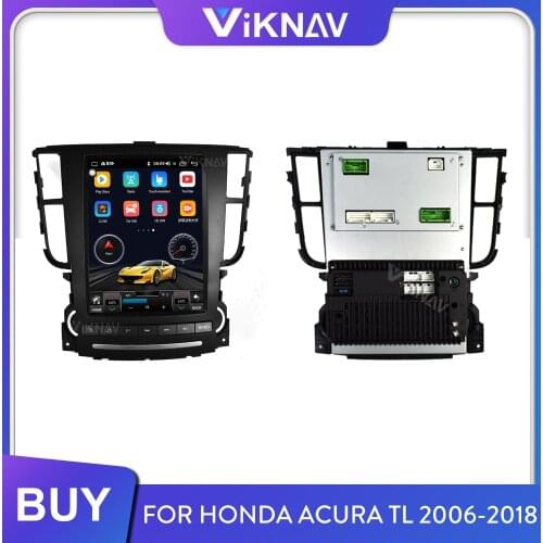 For Honda Acura TL 2006-2018 Android Car Radio Auto Audio Multimedia Player GPS Navigation Tape Recorder 2 Din