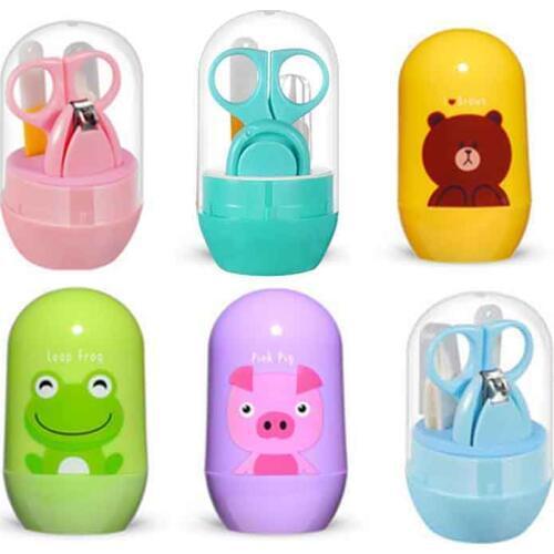 Baby Nail Care Set Child Scissors Practical Baby Nail Clipper Trimmer Convenient Daily Baby Nail Shell Shear Manicure Kit