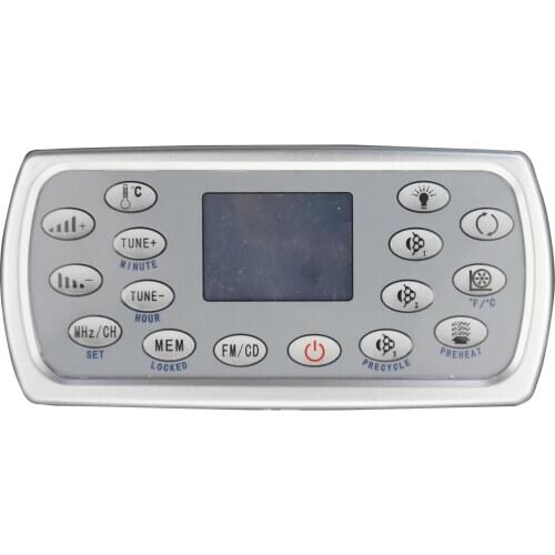For JNJ,Monalisa, jazzi, mesda,sunrans and Deluxe spa Control Pannel & keypad panel of HLW-A-8001 HLW15B