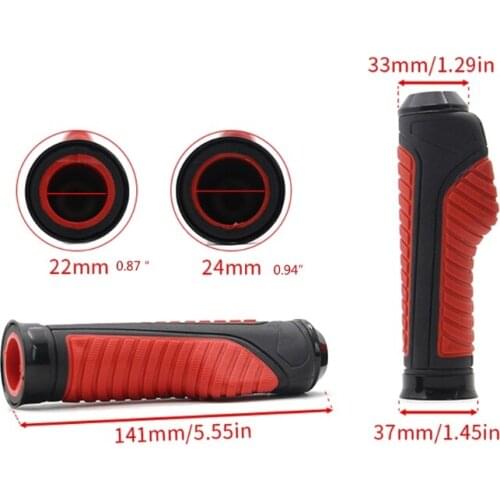 Ergonomic Comfort Bicycle Grip Professional Bicycle Motorcycle Accessories Soft Grips Skidproof Handlebar Sleeve G5AD
