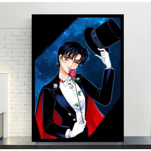 Canvas Modern Anime Manga Digital Picture Home Decoration Handsome Painting Wall Art Prints Poster Modular No Frame Living Room