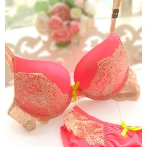 Intimates Sexy Bra And Set Lace Lingerie Push Up Bra Fashion Style Wholesale Brassiere Sexy Bra Set Hot Blue Pink Purple White