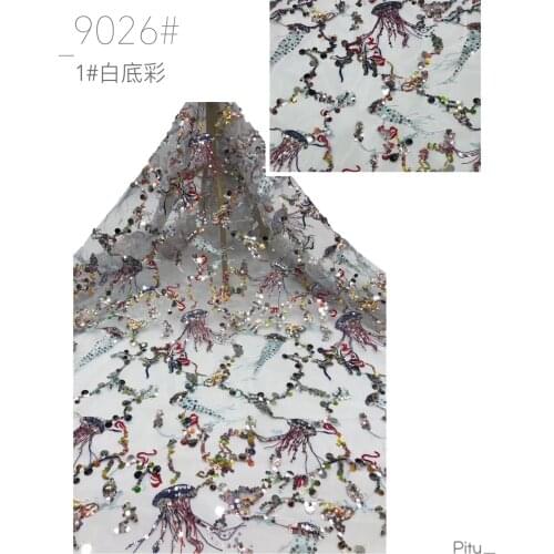 Latest gray african lace fabric 2021high quality lace net tulle tissue french lace fabric african fabric with stones A5501