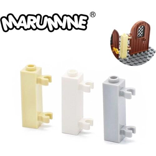 Marumine Moc Bricks Modified 1x1x3 With 2 Clips Vertical Hollow Stud 60583 House Accessories Parts Constructor Building Blocks