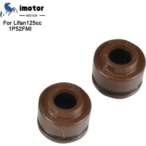 Motorcycle Valve Oil Seal For Lifan LF 50 70 90 110 125 140 150 160 cc Horizontal Engines Dirt Pit Bike Monkey ATV Quad Go Kart