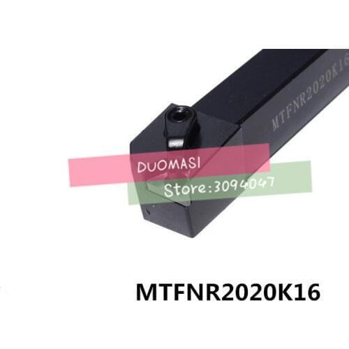 MTFNR2020K16 20*20*125mm Metal Lathe Cutting Tools,CNC Tool Cylindrical turning tool, External Turning Tool,Type MTFNR/L