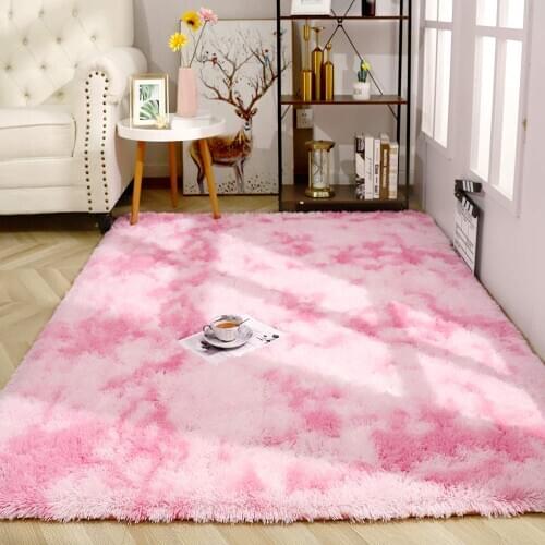 Luxury Fluffy Area Rug Fuzzy Floor Carpet Living Room Carpet Home Decoration Mat Plush Nursery Rug Fuzzy Carpet for Kids Room