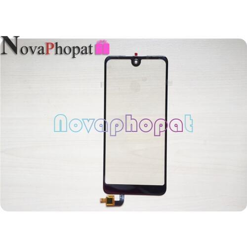 Novaphopat 6.0 inch Black Touchscreen For BQ BQ-6015L Universe 6015L Touch Screen Digitizer Screen Replacement + Tracking