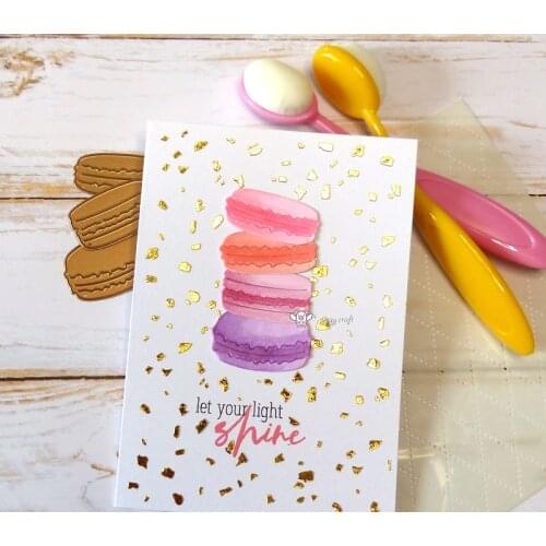 New Macaron decoration metal Cutting Dies Stencils DIY Scrapbooking Paper/photo Cards Embossing Dies