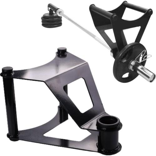 Parallel Grip Handle for Landmine Attachment Gym Deadlift Squat Tricep Weight Lifting T-Bar Double D Rowing Handle Fit 2inch Bar