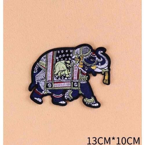 PGY Elephant Embroidery Characteristic clothing Patches T-Shirt Clothes Pants Back Pack Decoration Patch garment accessories