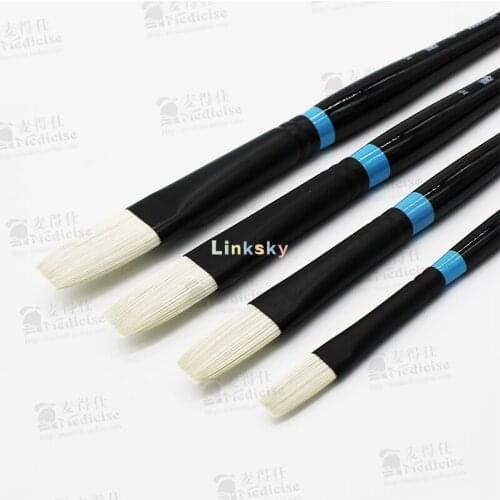 Princeton Aspen, Series 6500F, Synthetic Paint Brush for Acrylics and Oils, Flat, Synthetic Bristles,Aspen Artist Paintbrushes