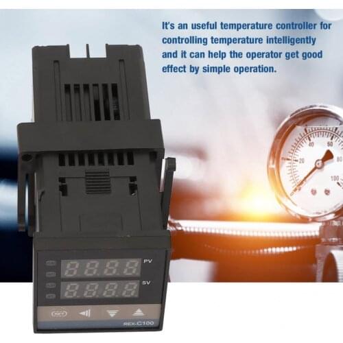 0-1300 Alarm Digital LED PID Temperature Controller Kits AC 110V-240V termometr temperature meter PID temperature controller