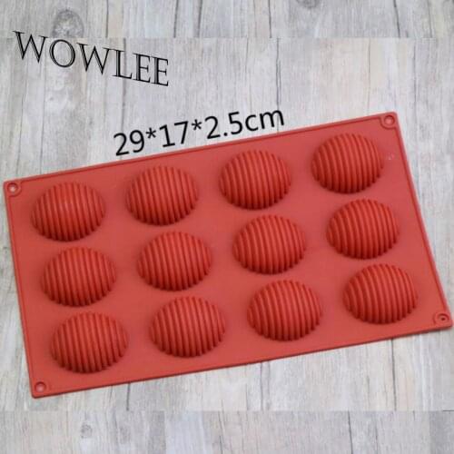 Silicone Flower Rose Swirl Shape Chocolate Mold Jelly Cany Ice Cake Moulds Bake Ware