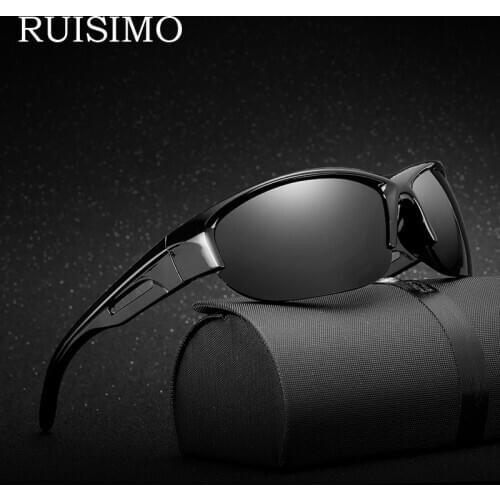 Polarized Sunglasses Polaroid sun glasses Goggles UV400 sunglasses for men women Eyewear De Sol Feminino UV400 Eyewear black