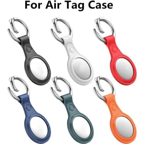 TPU Protective Cover For AirTags Protective Sleeve Anti-scratch Keychain Silicone Protector Case Shell For Air Tag