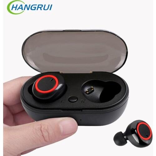 TWS Wireless Earbuds 5.0 Bluetooth Earphones Sports Earpiece Waterproof Ture Wireless 3D Stereo Sound Headphones Charging Box