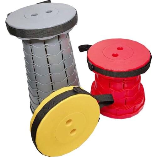 Outdoor Furniture Retractable Stool Chairs Portable Stool Lounge Folding Chair Camping Stool Foldable Convenient Fishing Chair