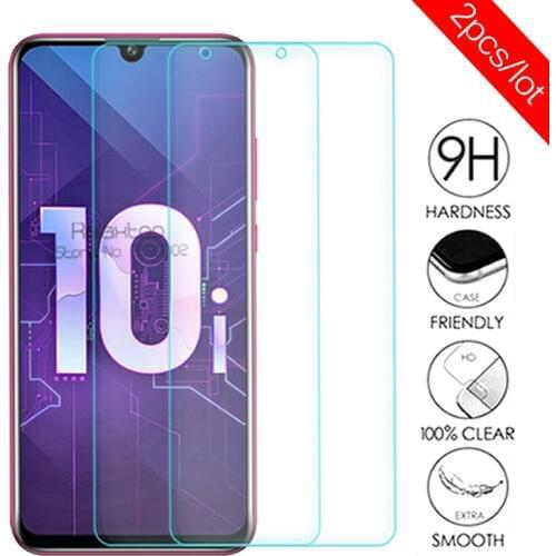 2pcs Tempered glass on honor 10i HRY-LX1T protective Glass For huawei honor 10i Glass honer 10i honr 10 i screen protector Film