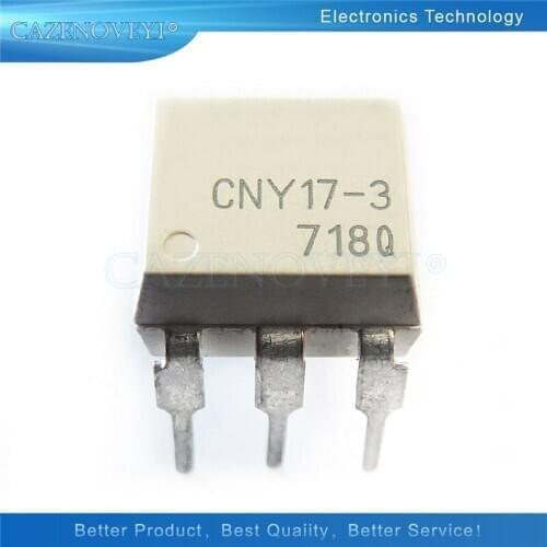 10pcs/lot CNY17-3 DIP6 CNY17 DIP DIP-6 In Stock