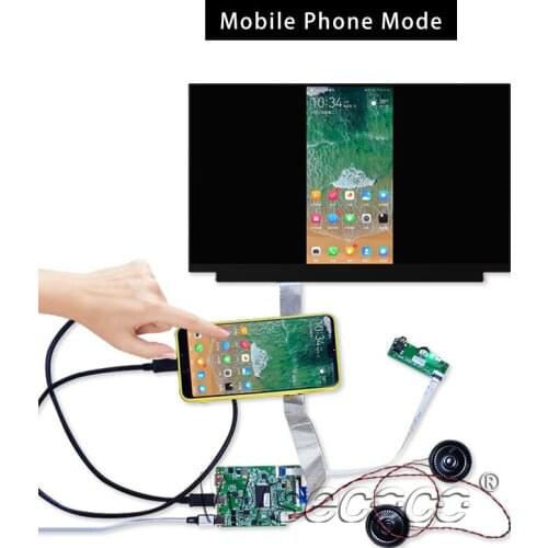 13.3 Inch 1920*1080 Multi-Touch Screen Keyboard FHD IPS Display with Edp 30pins Type-c Controller Board