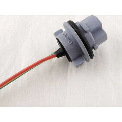 2Pcs 7440 T20 Female Brake Turn Signal Bulb Holder Socket Adapter Wiring Harness