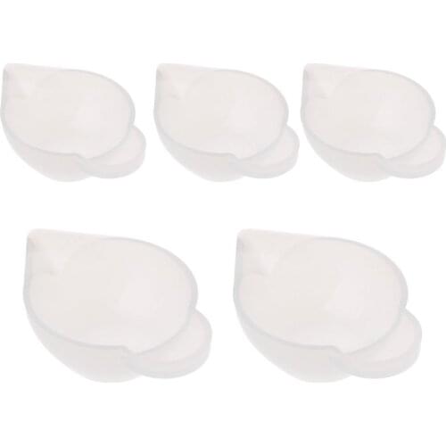5 Pcs Silicone Cup for Resin, DIY Silicone Mold Cup Epoxy Resin Mixing Cups Jewelry Making Tool Color Modulation