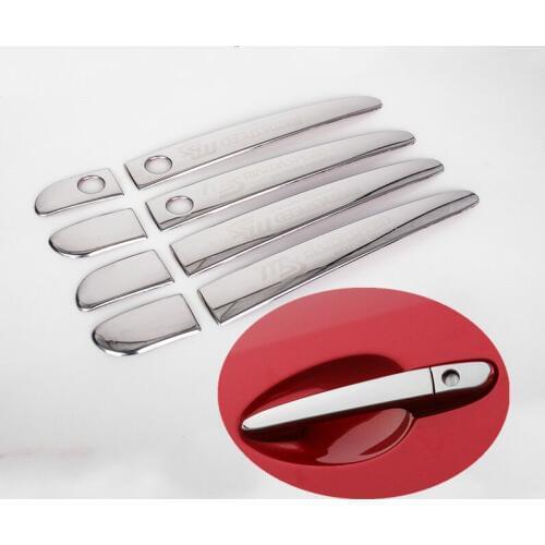 For Mazda 2 2009-2018 Mazda 3 2010-2018 Mazda 6 2007 - 2018 Stainless Steel Car Door Handle Cover Trim Car Accessories Styling