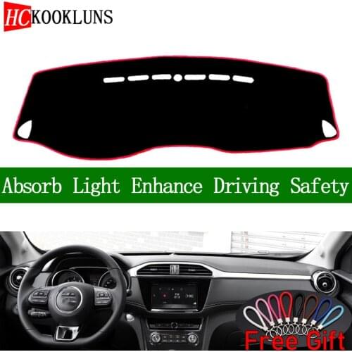 For MG GS 2017 2018 2019 Dashboard Cover Sun Shade Non-slip Dash Mat Pad Carpet Car Stickers Interior Accessories