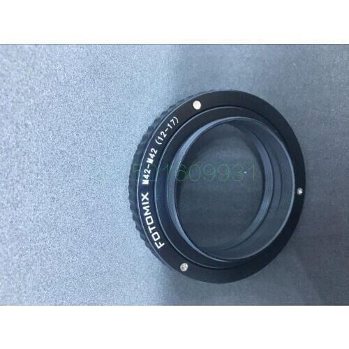 M42-M42 25-55 M42 to M42 Mount Focusing Helicoid Ring Adapter 25 - 55mm Macro Extension Tube