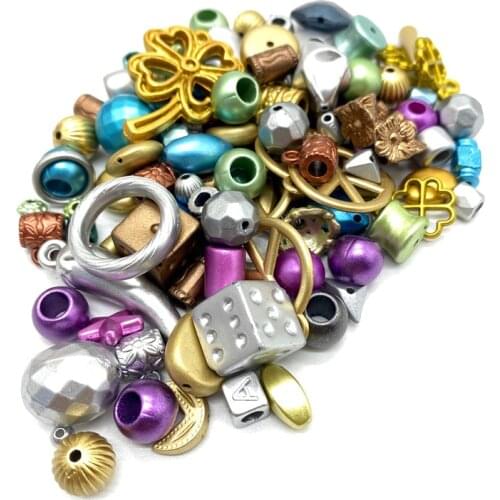 20g/Pack Acrylic Mixing Beads Style for DIY Handmade Bracelet Jewelry Making Accessories #A58a17