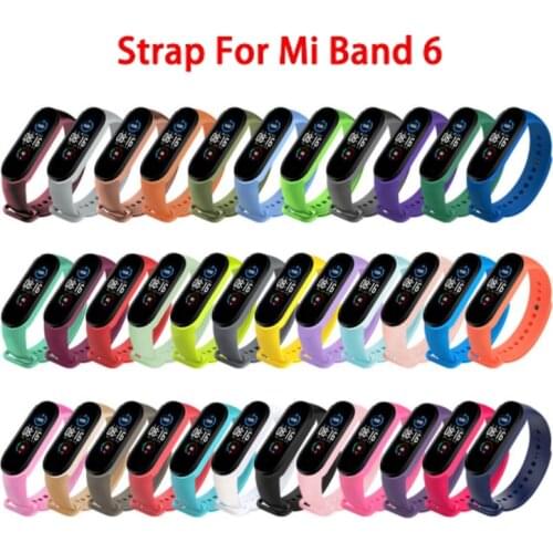 Dabruyne for Xiao mi Mi Band 5 Sport Strap watch Silicone wrist strap For mi band 5 bracelet Miband 5 Strap