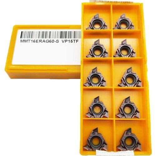 MMT16ER AG60-S VP15TF Carbide Inserts Internal Turning Tool Metal Lathe Tools
