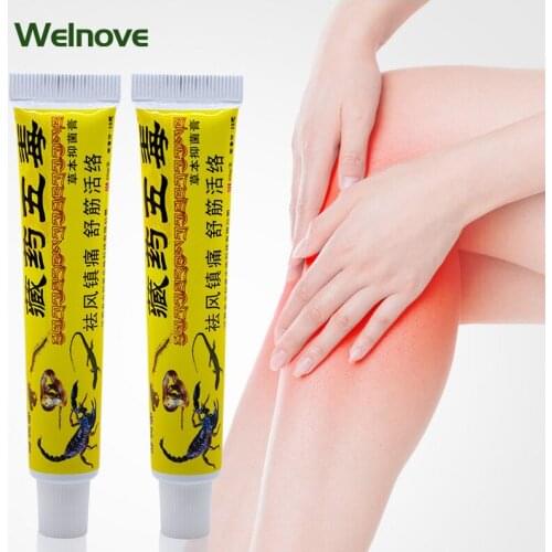 20g Arthritis Joint Pain Relief Scorpion Venom Analgesic Cream Rheumatism Ointment Muscle Knee Neck Back Chinese Medical Plaster