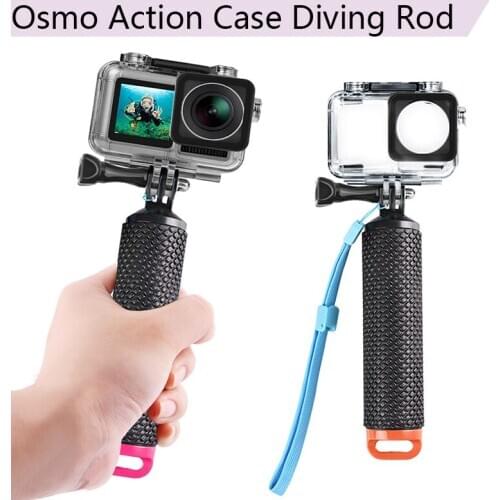 Waterproof Case Shell for DJI Osmo Action Float Buoyancy Rod Diving Buoyancy Handheld Stick Sport Camera Accessories
