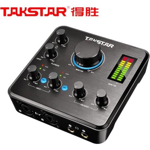 Takstar MX630 webcast pro sound card for webcast,influencer marketing,network Karaoke,professional recording