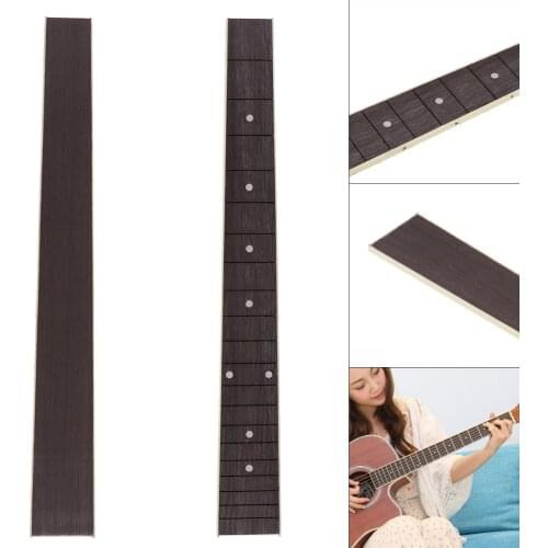 41inch Acoustic Guitar Fingerboard 20 Fret Rosewood Fretboard Inlay Shell Sound Point with ABS Edge Guitars DIY Parts