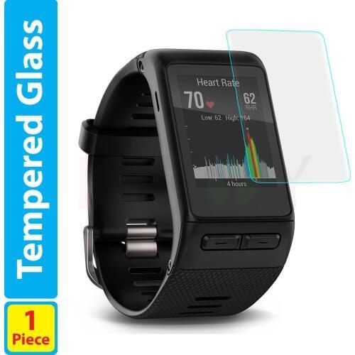 9H Tempered Glass LCD Screen Protector Shield Film for Garmin Vivoactive HR Accessories