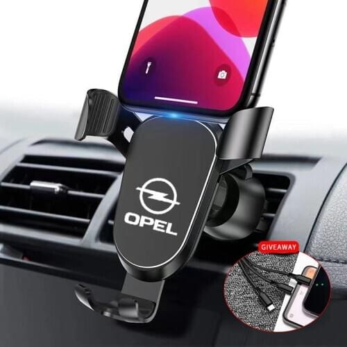 Car Mobile Phone Holder For Opel Astra J H G K Insignia Corsa D B E Mokka Vectra Car GPS Navigation Mobile Phone Holder Bracket