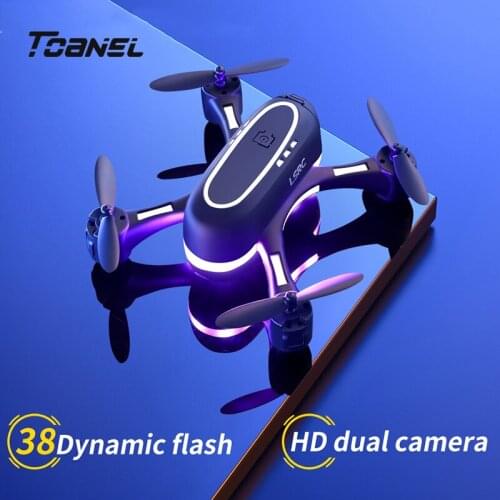 New Aircraft LS-Rainbow RC Drone Optical Flow Positioning Quadcopter Stable Aerial Photography RC Helicopter Colorful Light Dron