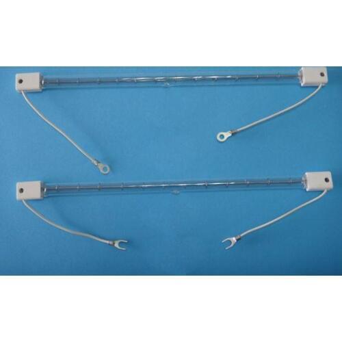 Energy Saving Electric Ceramic Reflector Twin Tube Infrared Heat Lamp