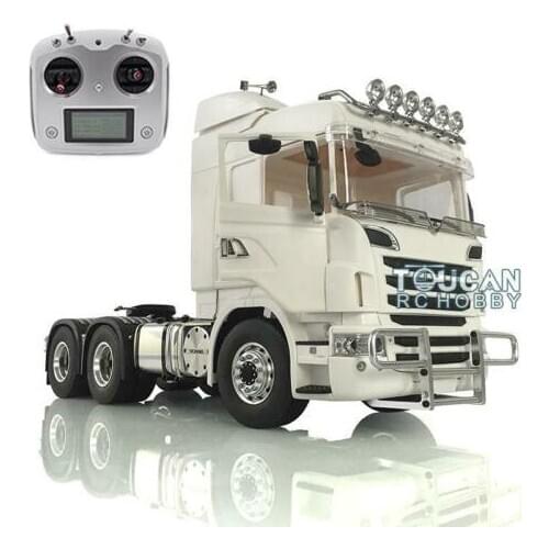 1/14 LESU 6*6 Metal Chassis Hercul Sca Tractor Truck ESC Light Radio Bumper THZH1005-SMT2