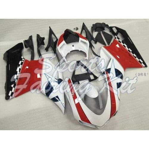 Body Kits for 848 2007 - 2011 Abs Fairing for DUCATI 1098 2007 Abs Fairing 1198 2010