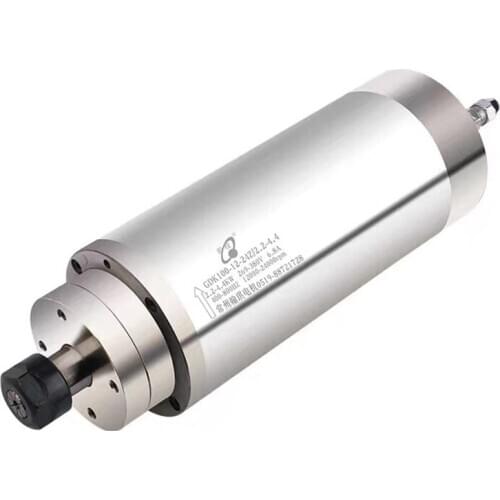 Constant Power Metal Milling Spindle 2.2kw D100mm 380V Motor with 4 Bearings