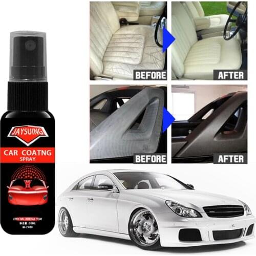 30/50ml Multi-purpose Car Polish Paint Spray Nano Ceramic Coating Auto Interior Plastic Refurbish Agent Hydrophobic Anti-scratch