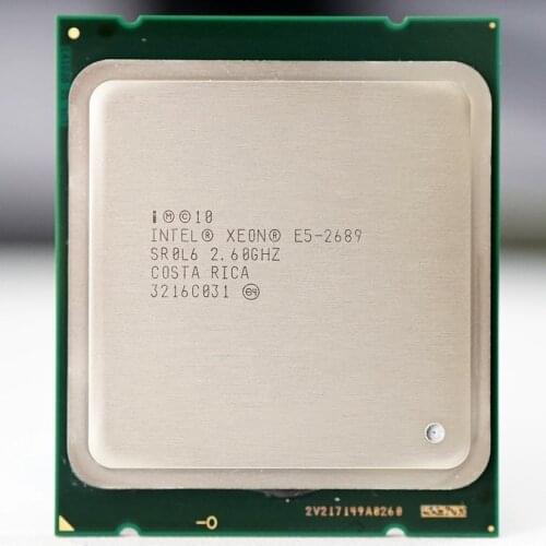 Intel Xeon E5 2689 LGA 2011 2.6GHz 8 Core 16 Threads CPU Processor E5-2689 hay vender