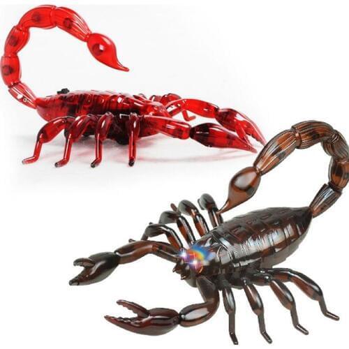 RC Simulation Scorpion Robotic radio Insect Prank Toys Beetle Remote Control Smart Animal Model Child Gifts kids toys