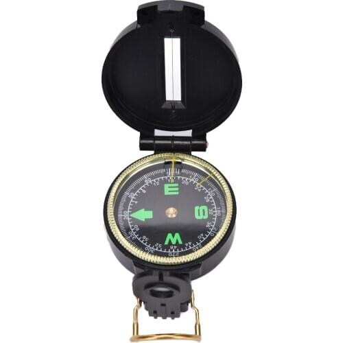 Sale Metal Lensatic Compass Military Camping Hiking Army Style Survival Marching