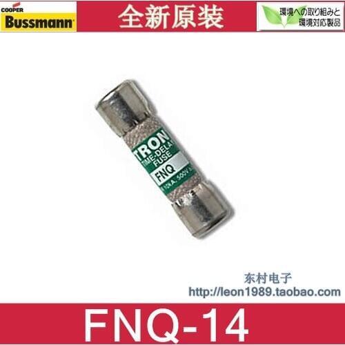 [SA]United States BUSSMANN fuse TRON Ceramic Fuses FNQ-14 500V 10 & times; 38mm--10PCS/LOT