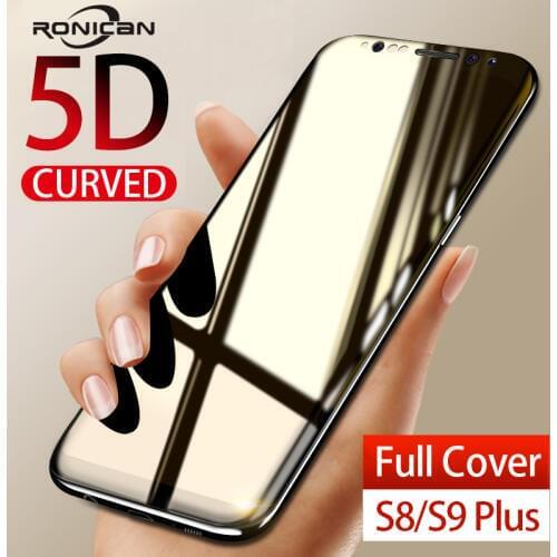 Tempered Glass Film For Samsung Galaxy Note 8 9 S9 S8 Plus S7 Edge 9D Full Curved Screen Protector For Samsung A6 A8 Plus 2018